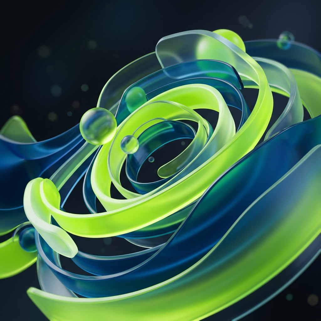 Immersive abstract background
